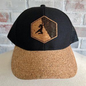 Rock Climber Unisex Cork Snap Back Vegan Hat